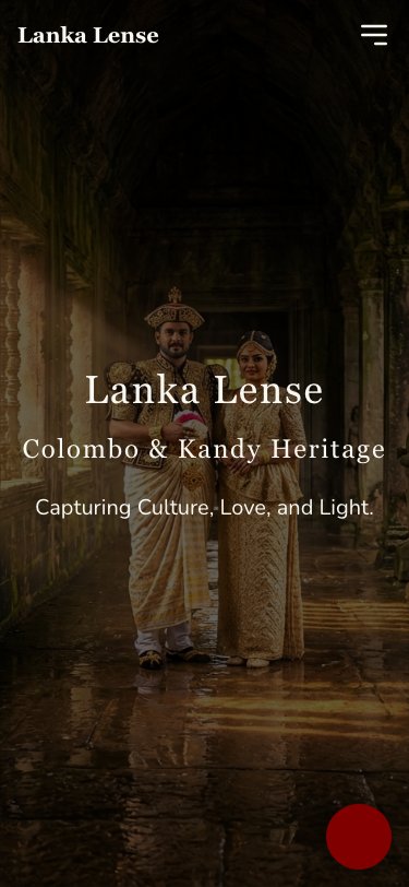 Lanka Lense mobile view